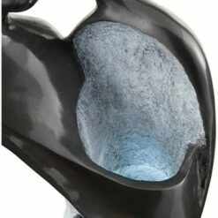 John Timberland Modern Couple Outdoor Floor Water Fountain with Light LED 47" High for Yard Garden Patio Deck Home -Cheap Garden Decor Store unnamed file 5564