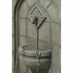 John Timberland English Outdoor Wall Water Fountain 41 1/2" High Three Tier for Yard Garden Patio Deck Home Hallway -Cheap Garden Decor Store unnamed file 5568