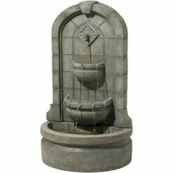 John Timberland English Outdoor Wall Water Fountain 41 1/2" High Three Tier for Yard Garden Patio Deck Home Hallway -Cheap Garden Decor Store unnamed file 5569