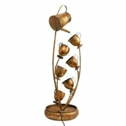 Garden Tea Party Cascading Metal Illuminated Sculptural Fountain - Acorn Hollow 8 Garden Tea Party Cascading Metal Illuminated Sculptural Fountain - Acorn Hollow -Cheap Garden Decor Store unnamed file 5607
