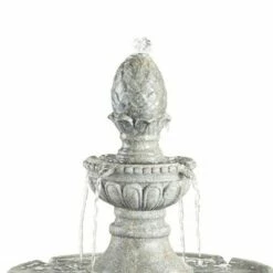 John Timberland Italian Outdoor Floor Water Fountain 44" High 3 Tiered Pineapple Bowls for Yard Garden Patio Deck Home -Cheap Garden Decor Store unnamed file 5627