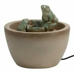 Multicolor Ceramic Frog Indoor Water Fountain With Pump - Foreside Home & Garden 12 Multicolor Ceramic Frog Indoor Water Fountain With Pump - Foreside Home & Garden -Cheap Garden Decor Store unnamed file 5635