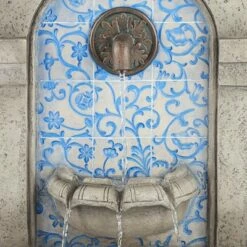 John Timberland Outdoor Wall Water Fountain 30 1/4" High Free Standing Tiered for Yard Garden Patio Deck Home -Cheap Garden Decor Store unnamed file 5662