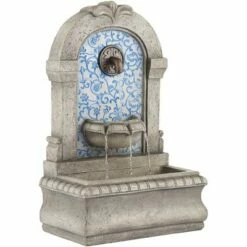 John Timberland Outdoor Wall Water Fountain 30 1/4" High Free Standing Tiered for Yard Garden Patio Deck Home -Cheap Garden Decor Store unnamed file 5664