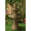 John Timberland Tuscan Outdoor Floor Water Fountain 41 1/2" High 3 Tier for Yard Garden Home Patio Deck Home -Cheap Garden Decor Store unnamed file 5667