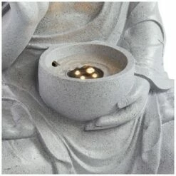 John Timberland Zen Buddha Outdoor Water Fountain with Light LED 19" High Sitting for Table Desk Yard Garden Patio Deck Home 9 John Timberland Zen Buddha Outdoor Water Fountain with Light LED 19" High Sitting for Table Desk Yard Garden Patio Deck Home -Cheap Garden Decor Store unnamed file 5708