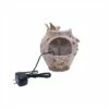 Distressed Bird Bath Indoor Water Fountain With Pump - Foreside Home & Garden
