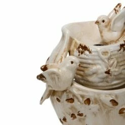 Distressed Bird Bath Indoor Water Fountain With Pump - Foreside Home & Garden -Cheap Garden Decor Store unnamed file 5789