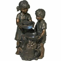John Timberland Outdoor Floor Water Fountain with Light LED 23" High Boy and Girl for Yard Garden Patio Deck Home 14 John Timberland Outdoor Floor Water Fountain with Light LED 23" High Boy and Girl for Yard Garden Patio Deck Home -Cheap Garden Decor Store unnamed file 5801