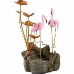 John Timberland Outdoor Floor Water Fountain 28 1/4" High Cascading Leaves Flamingos for Yard Garden Patio Deck -Cheap Garden Decor Store unnamed file 5807