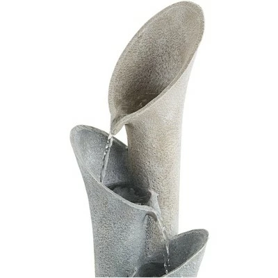 John Timberland Modern Outdoor Floor Water Fountain 34" High Cascading Bell for Yard Garden Patio Deck Home Relaxation 5 John Timberland Modern Outdoor Floor Water Fountain 34" High Cascading Bell for Yard Garden Patio Deck Home Relaxation - Image 3