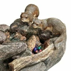 Design Toscano Curious Sea Otters Garden Fountain - Off-White -Cheap Garden Decor Store unnamed file 5852