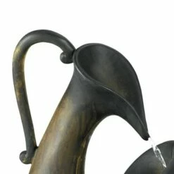 John Timberland Mediterranean Tabletop Water Fountain 24" High Cascading Jug for Table Desk Yard Garden Patio Home Relaxation -Cheap Garden Decor Store unnamed file 5862