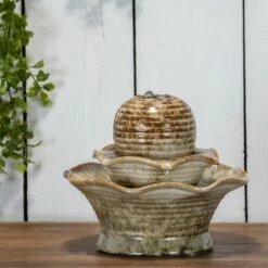 Tiered Ball Indoor Water Fountain With Pump - Foreside Home & Garden -Cheap Garden Decor Store unnamed file 5881