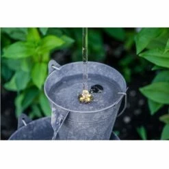 HI-LINE GIFT LTD 23.5" Zinc Metal Pails Rustic Garden Water Fountain with Tap and LED Light Light Gray - Hi-Line Gift 11 HI-LINE GIFT LTD 23.5" Zinc Metal Pails Rustic Garden Water Fountain with Tap and LED Light Light Gray - Hi-Line Gift -Cheap Garden Decor Store unnamed file 5884