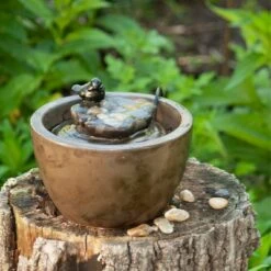 Bronze Bird on Leaf Indoor Water Fountain With Pump - Foreside Home & Garden -Cheap Garden Decor Store unnamed file 5893
