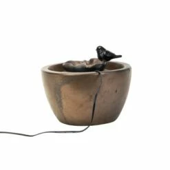 Bronze Bird on Leaf Indoor Water Fountain With Pump - Foreside Home & Garden -Cheap Garden Decor Store unnamed file 5895