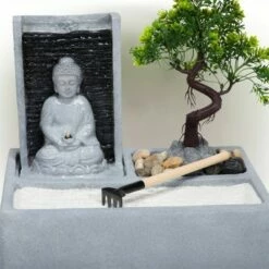 Buddha Bonsai Garden Tabletop Fountain With LED Light - Alpine Corporation -Cheap Garden Decor Store unnamed file 5901