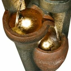 Watnature 39.7" 5-Tier Outdoor Garden Water Fountain Gray 15 Watnature 39.7" 5-Tier Outdoor Garden Water Fountain Gray -Cheap Garden Decor Store unnamed file 5952