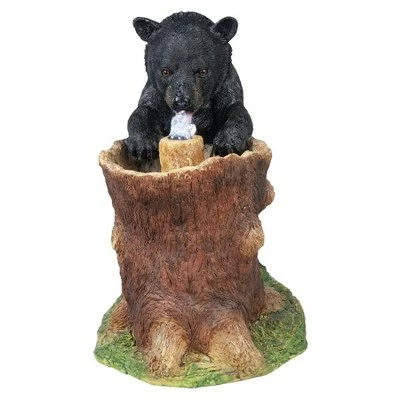 Design Toscano Guzzling Gulp Black Bear Garden Fountain - Multicolored 4 Design Toscano Guzzling Gulp Black Bear Garden Fountain - Multicolored - Image 2