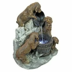Design Toscano Puppy Pail Pour Garden Fountain - Multicolored -Cheap Garden Decor Store unnamed file 5998