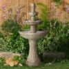 John Timberland Rustic Outdoor Floor Water Fountain 46" High with Light LED 3-Tiered Resin for Garden Patio Yard Deck Home 2 John Timberland Rustic Outdoor Floor Water Fountain 46" High with Light LED 3-Tiered Resin for Garden Patio Yard Deck Home -Cheap Garden Decor Store unnamed file 6000