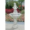 Design Toscano Abigail's Bountiful Apron Cascading Garden Fountain - Off-White