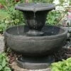 Sunnydaze Decor Sunnydaze 25"H Electric Polyresin 2-Tier Streaming Falls Outdoor Water Fountain -Cheap Garden Decor Store unnamed file 6033
