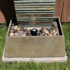 Sunnydaze Decor Sunnydaze 49"H Electric Spiraling Slate Outdoor Water Fountain with LED Lights 13 Sunnydaze Decor Sunnydaze 49"H Electric Spiraling Slate Outdoor Water Fountain with LED Lights -Cheap Garden Decor Store unnamed file 6069