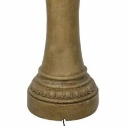 Sunnydaze Decor Sunnydaze 65"H Electric Resin and Concrete 4-Tier Eggshell Edge Outdoor Water Fountain with LED Lights -Cheap Garden Decor Store unnamed file 6126