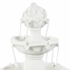 Sunnydaze Decor Sunnydaze 52"H Electric Fiberglass 4-Tier Fruit Top Outdoor Water Fountain, White Finish 8 Sunnydaze Decor Sunnydaze 52"H Electric Fiberglass 4-Tier Fruit Top Outdoor Water Fountain, White Finish -Cheap Garden Decor Store unnamed file 6138