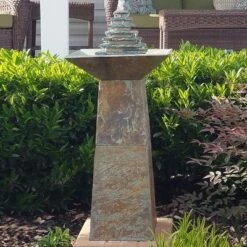 Sunnydaze Decor Sunnydaze 40"H Electric Natural Slate Layered Pyramid Tiered Outdoor Water Fountain with LED Light 17 Sunnydaze Decor Sunnydaze 40"H Electric Natural Slate Layered Pyramid Tiered Outdoor Water Fountain with LED Light -Cheap Garden Decor Store unnamed file 6149