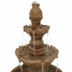 Sunnydaze Decor Sunnydaze 52"H Electric Fiberglass and Resin 4-Tier Pineapple Top Outdoor Water Feature, Tan 17 Sunnydaze Decor Sunnydaze 52"H Electric Fiberglass and Resin 4-Tier Pineapple Top Outdoor Water Feature, Tan -Cheap Garden Decor Store unnamed file 6161