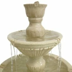 Sunnydaze Decor Sunnydaze 55"H Electric Polystone Classic Style 3-Tier Designer Outdoor Water Fountain, White Finish 11 Sunnydaze Decor Sunnydaze 55"H Electric Polystone Classic Style 3-Tier Designer Outdoor Water Fountain, White Finish -Cheap Garden Decor Store unnamed file 6165