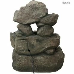 Sunnydaze Decor Sunnydaze 32"H Electric Fiberglass and Polyresin Layered Rock Waterfall Outdoor Water Fountain with LED Lights 12 Sunnydaze Decor Sunnydaze 32"H Electric Fiberglass and Polyresin Layered Rock Waterfall Outdoor Water Fountain with LED Lights -Cheap Garden Decor Store unnamed file 6176