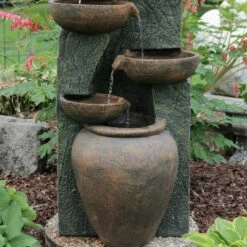 Sunnydaze Decor Sunnydaze 39"H Electric Polyresin and Fiberglass Cascading Earthenware Tiered Outdoor Water Fountain 13 Sunnydaze Decor Sunnydaze 39"H Electric Polyresin and Fiberglass Cascading Earthenware Tiered Outdoor Water Fountain -Cheap Garden Decor Store unnamed file 6203