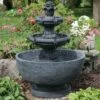 Sunnydaze Decor Sunnydaze 34"H Electric Polyresin 3-Tier Budding Fruition Outdoor Water Fountain -Cheap Garden Decor Store unnamed file 6214