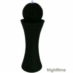 Sunnydaze Decor Sunnydaze Outdoor Polyresin Desert Spring Solar Powered Water Fountain with Battery Backup, Submersible Pump, and Panel - 30" -Cheap Garden Decor Store unnamed file 6338