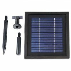 Sunnydaze Decor Sunnydaze Outdoor 2-Tier Solar Powered Water Fountain with Battery Backup and Submersible Pump - 35" - Black Earth Finish -Cheap Garden Decor Store unnamed file 6442