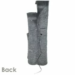 Sunnydaze Decor Sunnydaze 41"H Electric Polystone 4-Tier Staggered Pillars Outdoor Water Fountain with LED Lights -Cheap Garden Decor Store unnamed file 6616