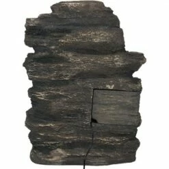 Sunnydaze Decor Sunnydaze 24"H Electric Polystone Rock Falls Waterfall Outdoor Water Fountain with LED Lights -Cheap Garden Decor Store unnamed file 6684