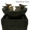 Sunnydaze Decor Sunnydaze 25"H Electric Polyresin Three Bathing Birds Outdoor Water Fountain with LED Light -Cheap Garden Decor Store unnamed file 6693