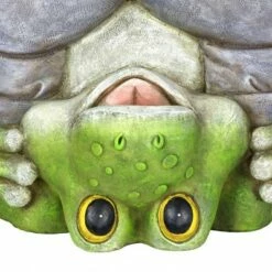 10" Solar Welcome Frog With Birds Resin Statue Gray - Exhart 17 10" Solar Welcome Frog With Birds Resin Statue Gray - Exhart -Cheap Garden Decor Store unnamed file 684