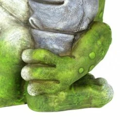 10" Solar Welcome Frog With Birds Resin Statue Gray - Exhart 19 10" Solar Welcome Frog With Birds Resin Statue Gray - Exhart -Cheap Garden Decor Store unnamed file 686