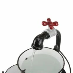 36" Buckets with Faucet Tabletop Fountain White - Alpine Corporation -Cheap Garden Decor Store unnamed file 7268