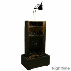 Sunnydaze Decor Sunnydaze Indoor Home Office Tranquility Slate Tabletop Waterfall Water Fountain with LED Light - 24" -Cheap Garden Decor Store unnamed file 7348