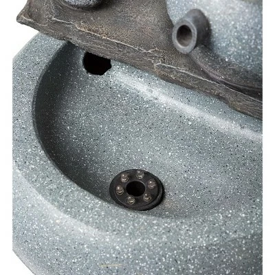 Wind & Weather Lighted Three-Tier Indoor Fountain with Electric Pump 5 Wind & Weather Lighted Three-Tier Indoor Fountain with Electric Pump - Image 3