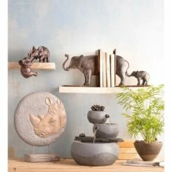 Wind & Weather Lighted Three-Tier Indoor Fountain with Electric Pump 9 Wind & Weather Lighted Three-Tier Indoor Fountain with Electric Pump -Cheap Garden Decor Store unnamed file 7395