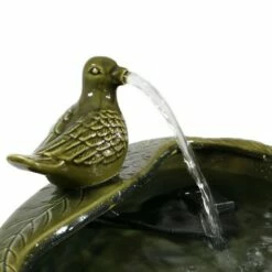 Sunnydaze Decor Sunnydaze Outdoor Solar Powered Glazed Ceramic Dove Water Fountain with Submersible Pump and Filter - 7" - Green 7 Sunnydaze Decor Sunnydaze Outdoor Solar Powered Glazed Ceramic Dove Water Fountain with Submersible Pump and Filter - 7" - Green -Cheap Garden Decor Store unnamed file 7416