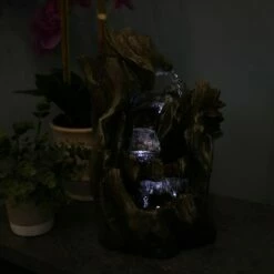 Sunnydaze Decor Sunnydaze Indoor Home Decorative Cascading Caves Waterfall Tabletop Water Fountain with LED Lights - 14" -Cheap Garden Decor Store unnamed file 7429